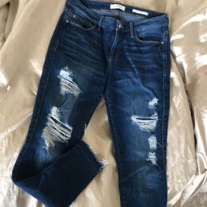GUESS distressed jeans 30